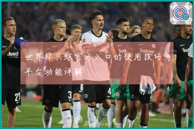 世界杯买球官方入口的使用技巧与平台功能详解