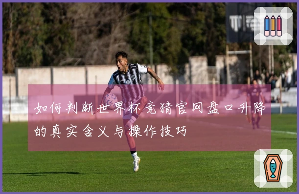 如何判断世界杯竞猜官网盘口升降的真实含义与操作技巧